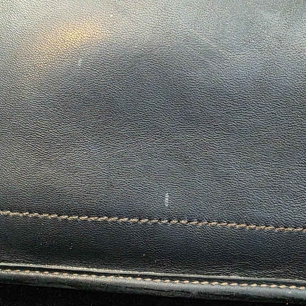 Vintage Coach Bleeker Black Leather Handbag - Picture 10 of 12